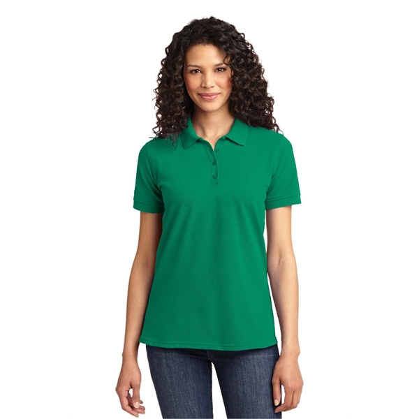 Port & Company Women's Core Blend Pique Polo. - Port & Company Women's Core Blend Pique Polo. - Image 59 of 74