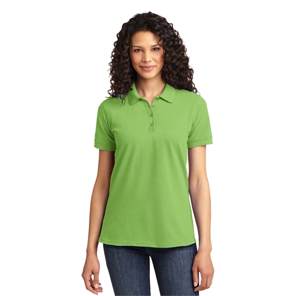 Port & Company Women's Core Blend Pique Polo. - Port & Company Women's Core Blend Pique Polo. - Image 63 of 74