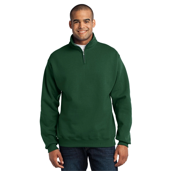 jerzees nublend quarter zip