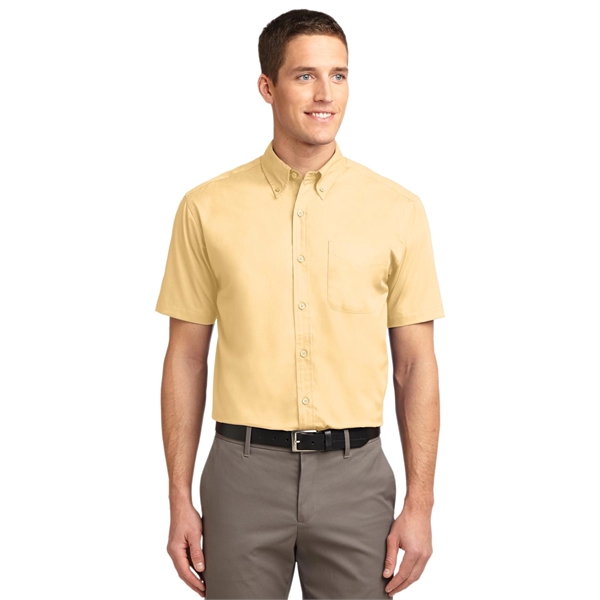 Port Authority Tall Short Sleeve Easy Care Shirt. - Port Authority Tall Short Sleeve Easy Care Shirt. - Image 64 of 149