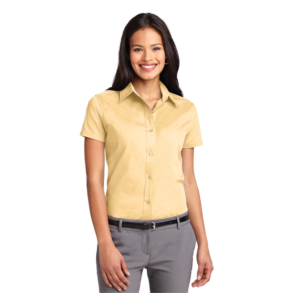 Port Authority Women's Short Sleeve Easy Care Shirt. - Port Authority Women's Short Sleeve Easy Care Shirt. - Image 118 of 150