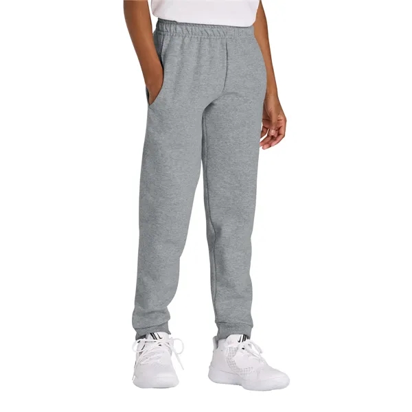Jerzees Youth NuBlend Jogger Sweatpant - Jerzees Youth NuBlend Jogger Sweatpant - Image 0 of 5
