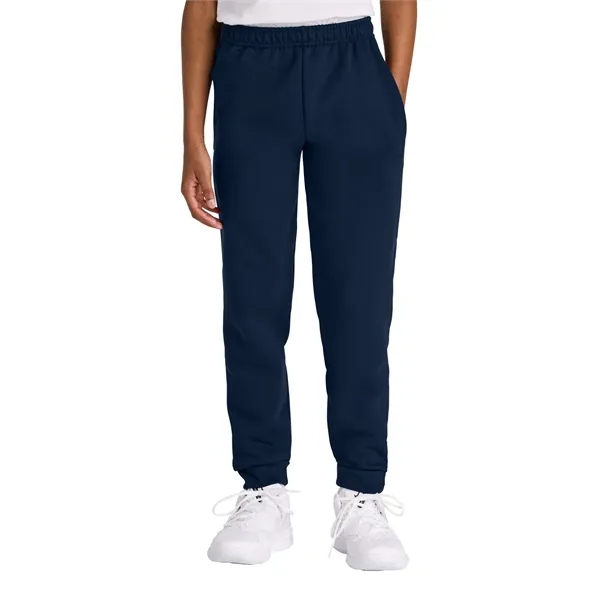 Jerzees Youth NuBlend Jogger Sweatpant - Jerzees Youth NuBlend Jogger Sweatpant - Image 4 of 5
