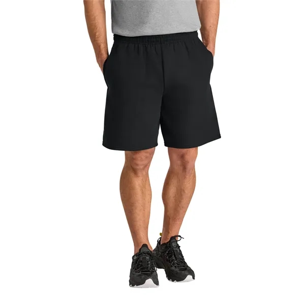 Jerzees Unisex NuBlend Pocketed Sweat Short - Jerzees Unisex NuBlend Pocketed Sweat Short - Image 2 of 5