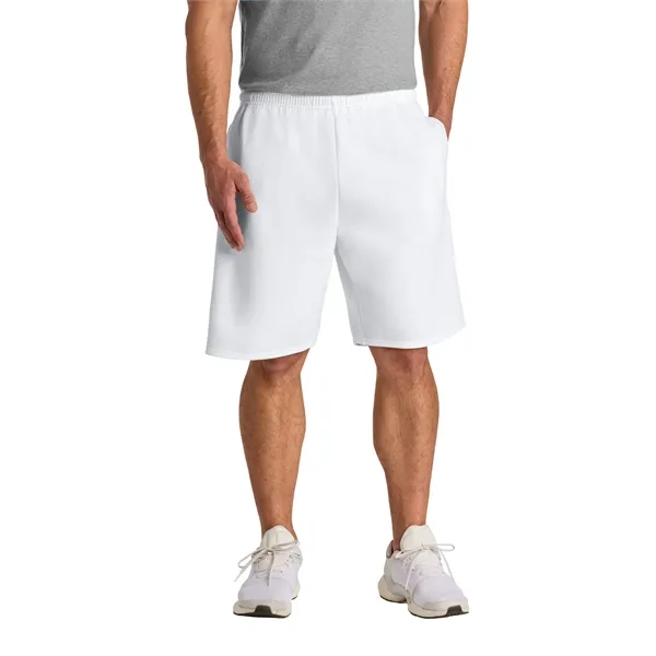 Jerzees Unisex NuBlend Pocketed Sweat Short - Jerzees Unisex NuBlend Pocketed Sweat Short - Image 4 of 5