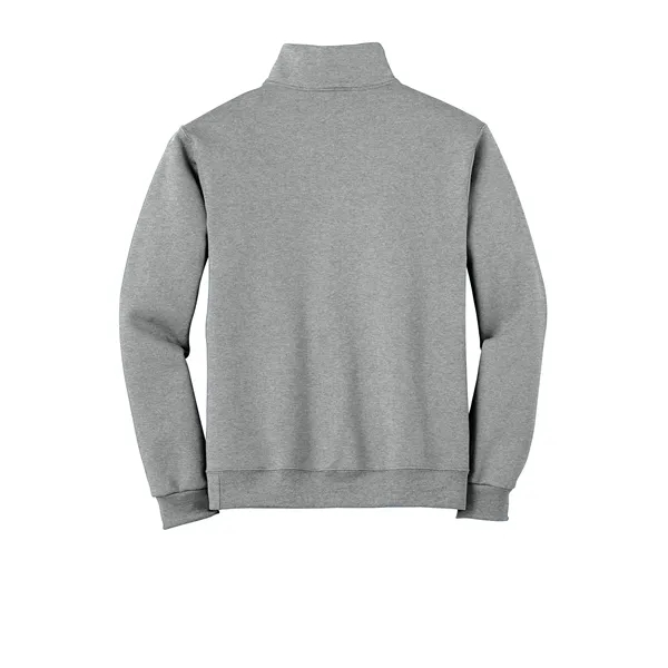 Jerzees - NuBlend 1/4-Zip Cadet Collar Sweatshirt. - Jerzees - NuBlend 1/4-Zip Cadet Collar Sweatshirt. - Image 4 of 59