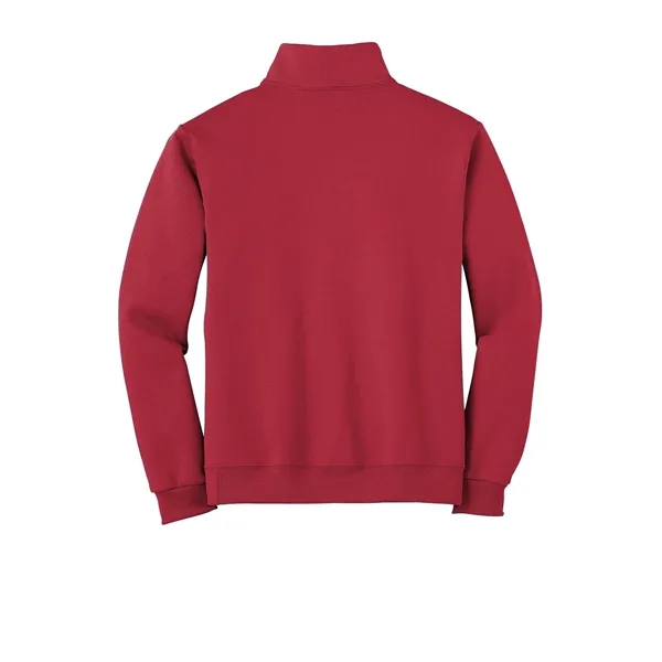 Jerzees - NuBlend 1/4-Zip Cadet Collar Sweatshirt. - Jerzees - NuBlend 1/4-Zip Cadet Collar Sweatshirt. - Image 19 of 59