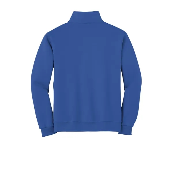 Jerzees - NuBlend 1/4-Zip Cadet Collar Sweatshirt. - Jerzees - NuBlend 1/4-Zip Cadet Collar Sweatshirt. - Image 23 of 59