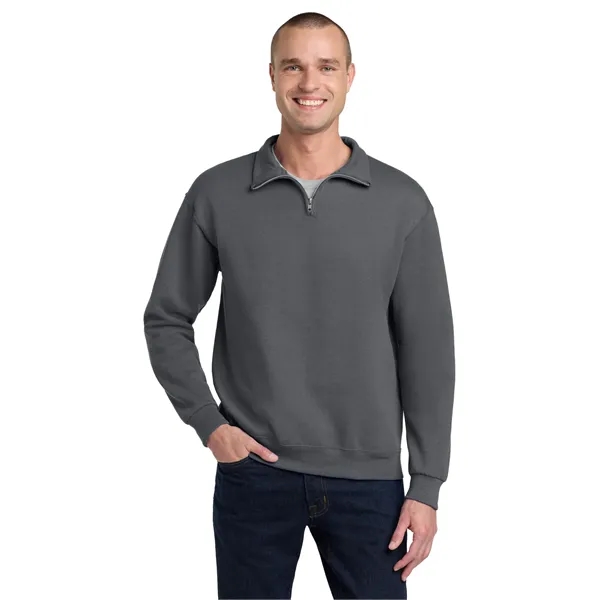Jerzees - NuBlend 1/4-Zip Cadet Collar Sweatshirt. - Jerzees - NuBlend 1/4-Zip Cadet Collar Sweatshirt. - Image 50 of 59