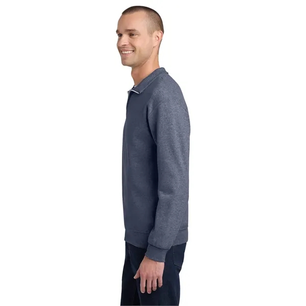 Jerzees - NuBlend 1/4-Zip Cadet Collar Sweatshirt. - Jerzees - NuBlend 1/4-Zip Cadet Collar Sweatshirt. - Image 57 of 59