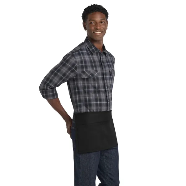 Port Authority Easy Care Reversible Waist Apron with Stai... - Port Authority Easy Care Reversible Waist Apron with Stai... - Image 3 of 3