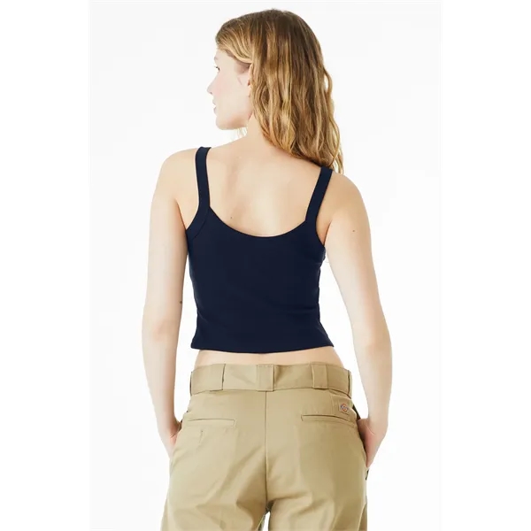 BELLA+CANVAS Women's Micro Rib Spaghetti Strap Tank - BELLA+CANVAS Women's Micro Rib Spaghetti Strap Tank - Image 7 of 13