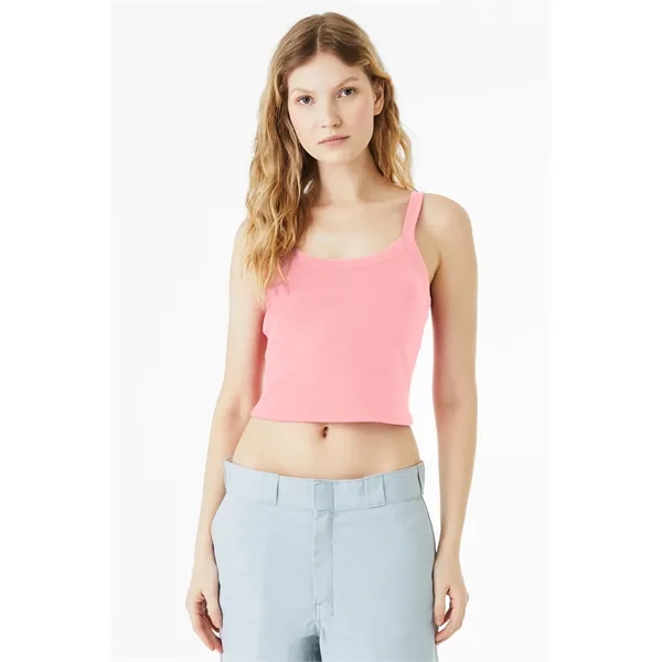 BELLA+CANVAS Women's Micro Rib Spaghetti Strap Tank - BELLA+CANVAS Women's Micro Rib Spaghetti Strap Tank - Image 8 of 13