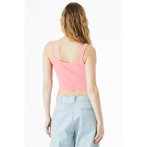 BELLA+CANVAS Women's Micro Rib Spaghetti Strap Tank - BELLA+CANVAS Women's Micro Rib Spaghetti Strap Tank - Image 9 of 13