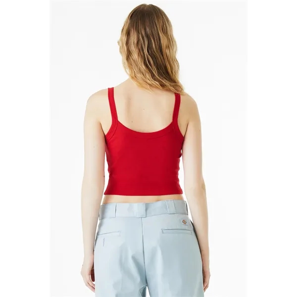 BELLA+CANVAS Women's Micro Rib Spaghetti Strap Tank - BELLA+CANVAS Women's Micro Rib Spaghetti Strap Tank - Image 11 of 13