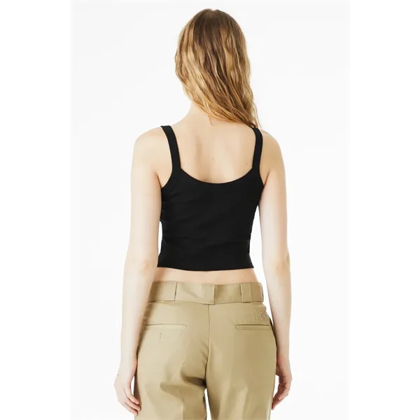 BELLA+CANVAS Women's Micro Rib Spaghetti Strap Tank - BELLA+CANVAS Women's Micro Rib Spaghetti Strap Tank - Image 5 of 13