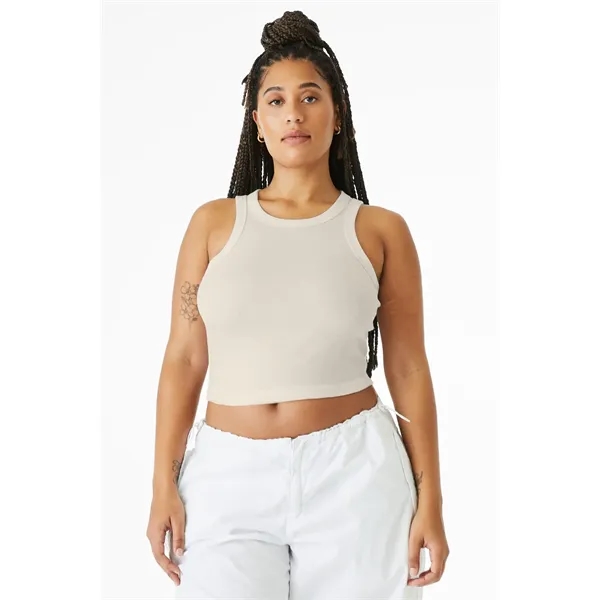 BELLA+CANVAS Women's Micro Rib Racer Tank - BELLA+CANVAS Women's Micro Rib Racer Tank - Image 4 of 13