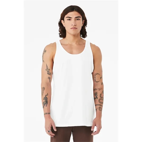 BELLA+CANVAS Unisex Heather CVC Tank - BELLA+CANVAS Unisex Heather CVC Tank - Image 2 of 3