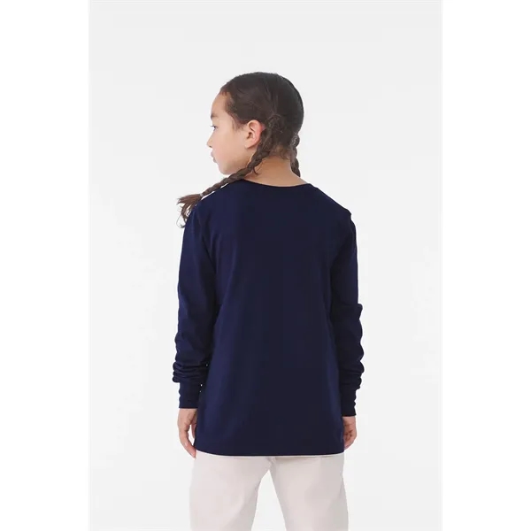 BELLA+CANVAS Youth Jersey Long Sleeve Tee - BELLA+CANVAS Youth Jersey Long Sleeve Tee - Image 5 of 6