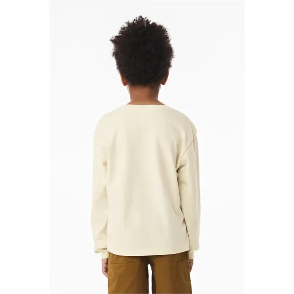 BELLA+CANVAS Youth 6-Ounce Heavyweight Long Sleeve Tee