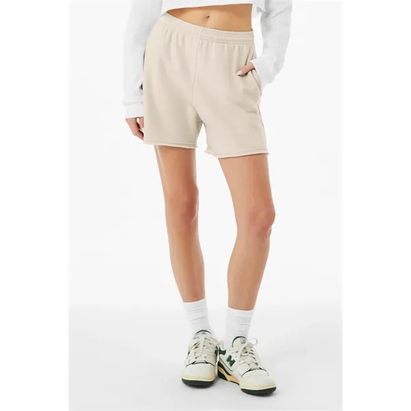 BELLA+CANVAS Women's Cutoff Sweatshort - BELLA+CANVAS Women's Cutoff Sweatshort - Image 6 of 28