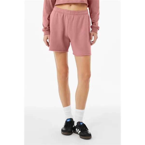 BELLA+CANVAS Women's Cutoff Sweatshort - BELLA+CANVAS Women's Cutoff Sweatshort - Image 10 of 28