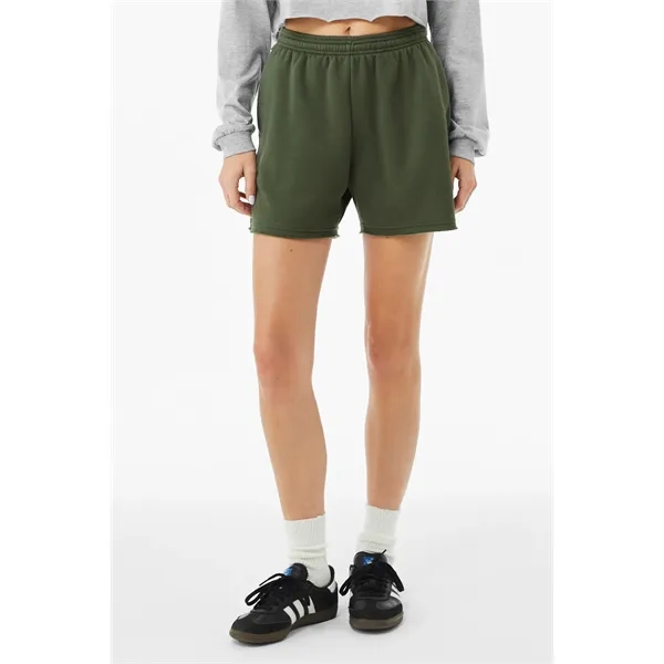 BELLA+CANVAS Women's Cutoff Sweatshort - BELLA+CANVAS Women's Cutoff Sweatshort - Image 12 of 28