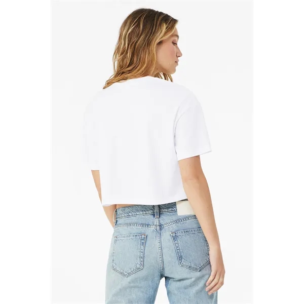 BELLA+CANVAS Women's Jersey Crop Tee - BELLA+CANVAS Women's Jersey Crop Tee - Image 7 of 7
