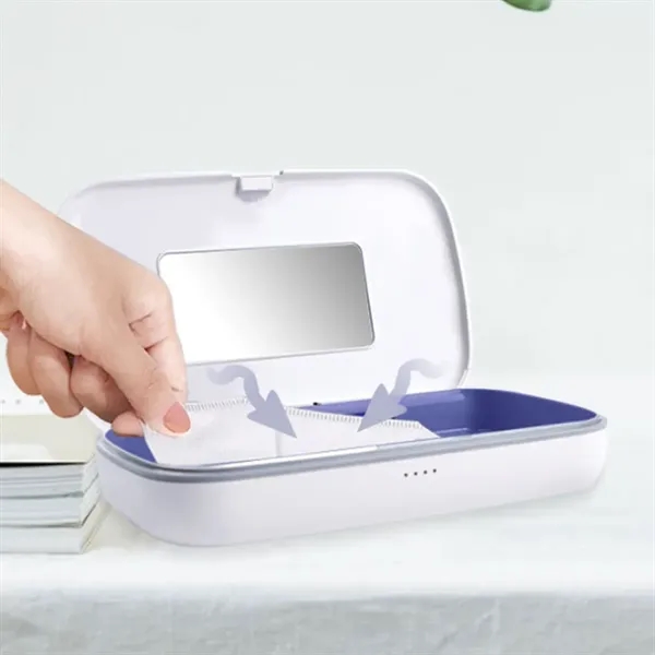 Multi-Function UV Phone Sanitizer with Wireless Charging - Multi-Function UV Phone Sanitizer with Wireless Charging - Image 5 of 5