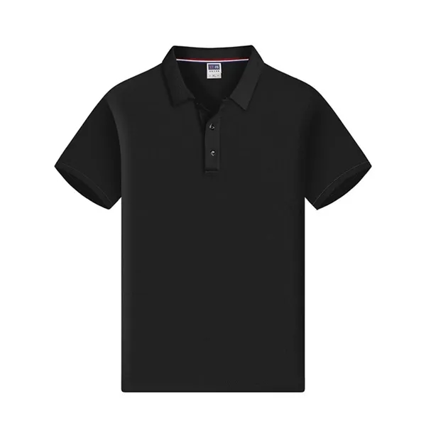 Polo Shirt Quick-Dry Mesh Turn-Down Collar Short Sleeve - Polo Shirt Quick-Dry Mesh Turn-Down Collar Short Sleeve - Image 1 of 11