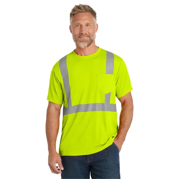 CornerStone ANSI 107 Class 2 Mesh Tee. - CornerStone ANSI 107 Class 2 Mesh Tee. - Image 4 of 9