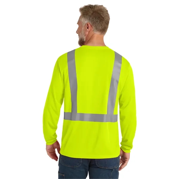 CornerStone ANSI 107 Class 2 Mesh Long Sleeve Tee. - CornerStone ANSI 107 Class 2 Mesh Long Sleeve Tee. - Image 6 of 10