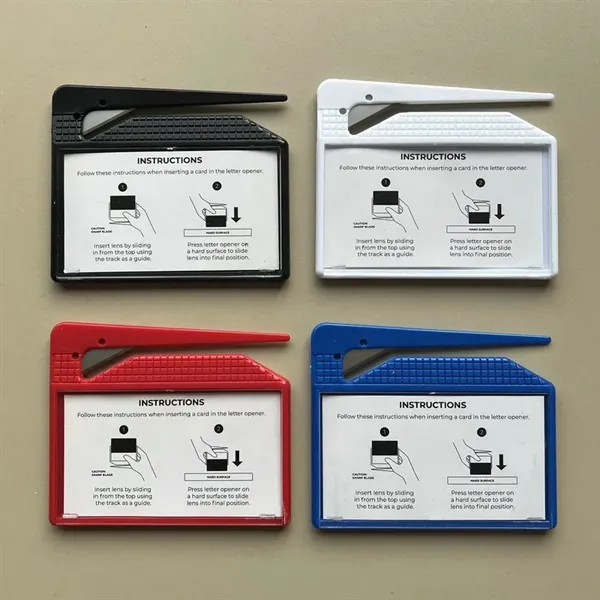 2-in -1 Business Name Card LetterOpener - 2-in -1 Business Name Card LetterOpener - Image 0 of 2