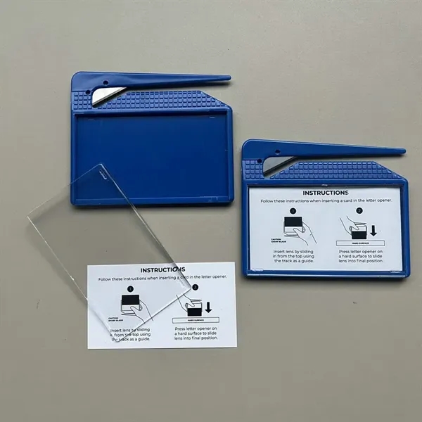 2-in -1 Business Name Card LetterOpener - 2-in -1 Business Name Card LetterOpener - Image 2 of 2
