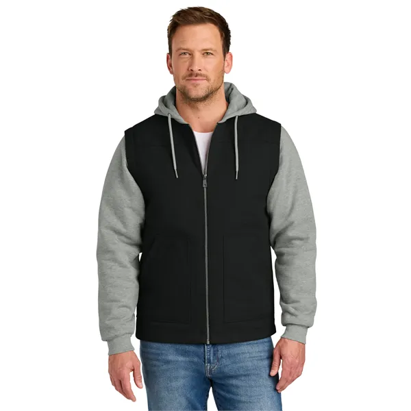CornerStone Duck Fleece Full-Zip Hooded Jacket - CornerStone Duck Fleece Full-Zip Hooded Jacket - Image 0 of 14