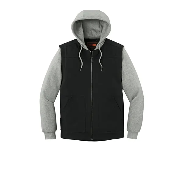 CornerStone Duck Fleece Full-Zip Hooded Jacket - CornerStone Duck Fleece Full-Zip Hooded Jacket - Image 3 of 14