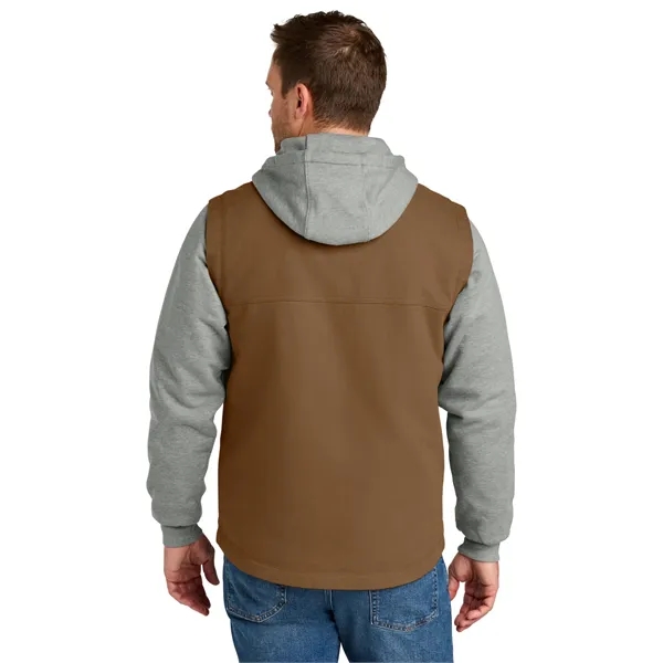 CornerStone Duck Fleece Full-Zip Hooded Jacket - CornerStone Duck Fleece Full-Zip Hooded Jacket - Image 6 of 14