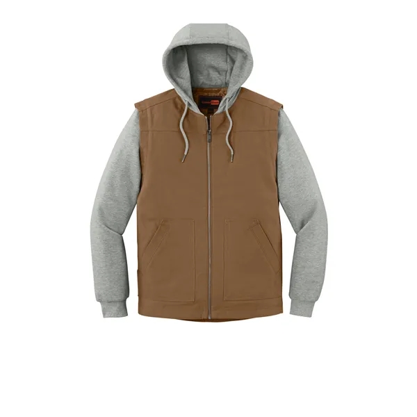 CornerStone Duck Fleece Full-Zip Hooded Jacket - CornerStone Duck Fleece Full-Zip Hooded Jacket - Image 8 of 14