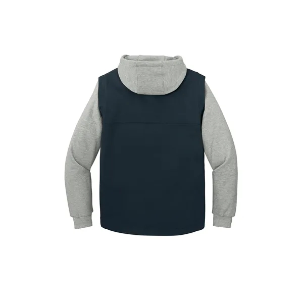 CornerStone Duck Fleece Full-Zip Hooded Jacket - CornerStone Duck Fleece Full-Zip Hooded Jacket - Image 14 of 14