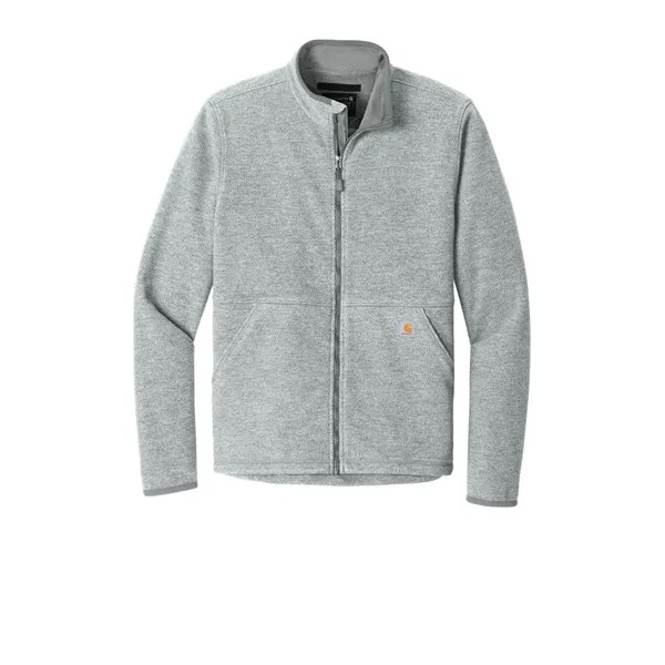 Carhartt Textured Full-Zip Fleece Jacket - Carhartt Textured Full-Zip Fleece Jacket - Image 12 of 19