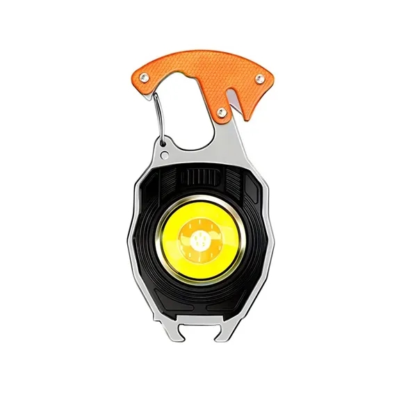 Aluminum Keychain Flashlight - Multifunctional Outdoor Tool - Aluminum Keychain Flashlight - Multifunctional Outdoor Tool - Image 2 of 4
