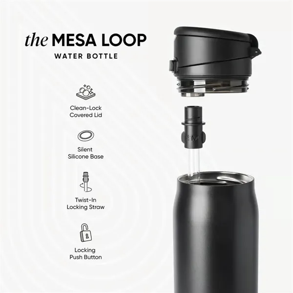 24 oz Simple Modern® Mesa Loop Covered Spout Water Bottle - 24 oz Simple Modern® Mesa Loop Covered Spout Water Bottle - Image 2 of 18