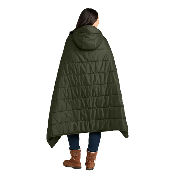 Eddie Bauer Puffy Camp Poncho - Eddie Bauer Puffy Camp Poncho - Image 5 of 13