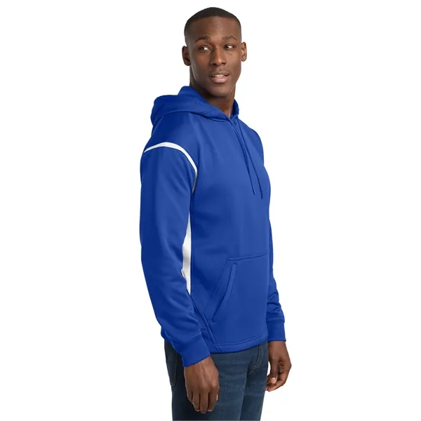 Sport-Tek Tech Fleece Colorblock Hooded Sweatshirt. - Sport-Tek Tech Fleece Colorblock Hooded Sweatshirt. - Image 12 of 44