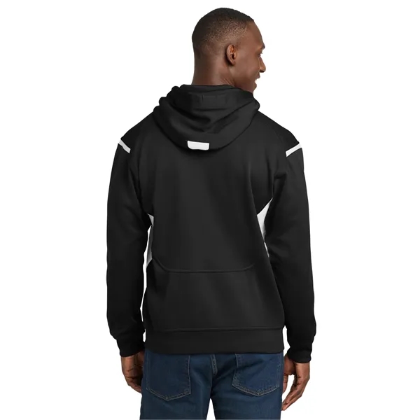 Sport-Tek Tech Fleece Colorblock Hooded Sweatshirt. - Sport-Tek Tech Fleece Colorblock Hooded Sweatshirt. - Image 16 of 44