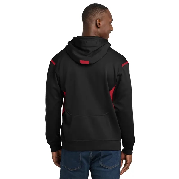Sport-Tek Tech Fleece Colorblock Hooded Sweatshirt. - Sport-Tek Tech Fleece Colorblock Hooded Sweatshirt. - Image 19 of 44