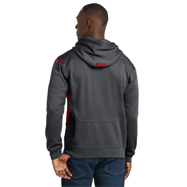 Sport-Tek Tech Fleece Colorblock Hooded Sweatshirt. - Sport-Tek Tech Fleece Colorblock Hooded Sweatshirt. - Image 33 of 44