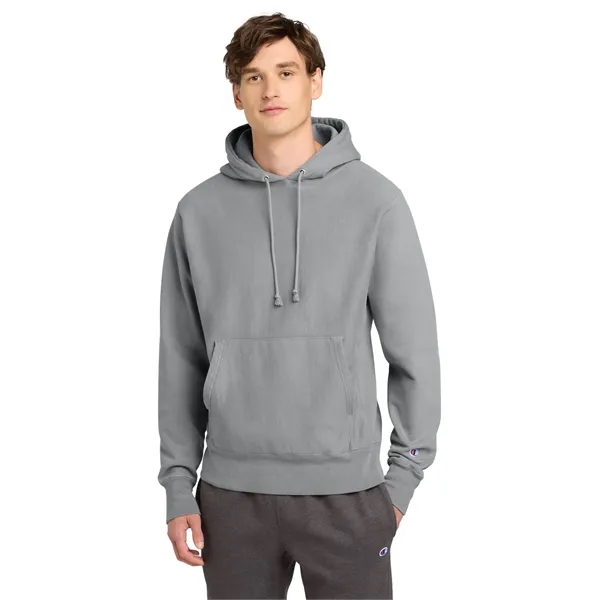 Champion Reverse Weave Garment-Dyed Hooded Sweatshirt. - Champion Reverse Weave Garment-Dyed Hooded Sweatshirt. - Image 6 of 40