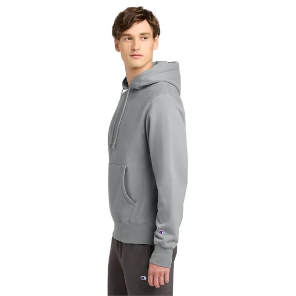 Champion Reverse Weave Garment-Dyed Hooded Sweatshirt. - Champion Reverse Weave Garment-Dyed Hooded Sweatshirt. - Image 8 of 40