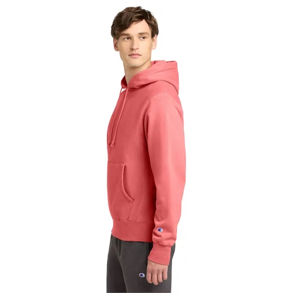 Champion Reverse Weave Garment-Dyed Hooded Sweatshirt. - Champion Reverse Weave Garment-Dyed Hooded Sweatshirt. - Image 13 of 40